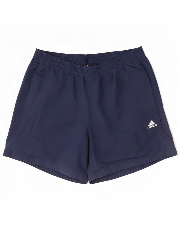 Adidas pentru bărbați pantaloni scurți sport medii bleumarin poliester