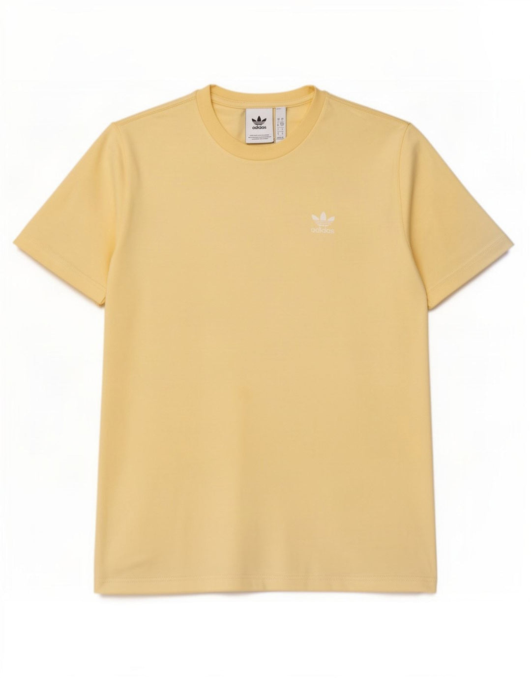 Tricou pentru bărbați Adidas Top mic galben bumbac