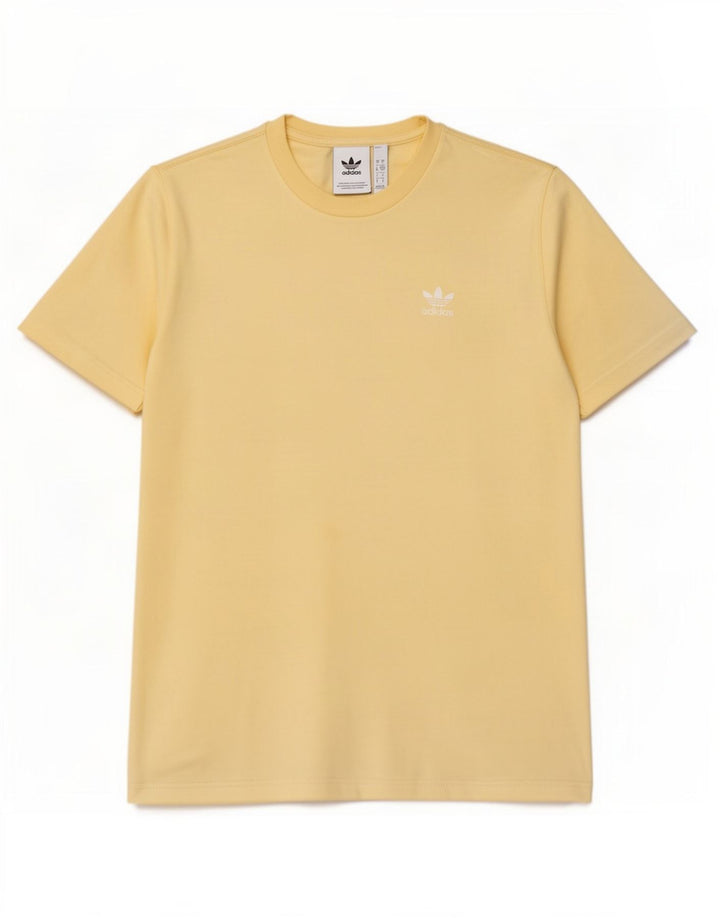 Tricou pentru bărbați Adidas Top mic galben bumbac