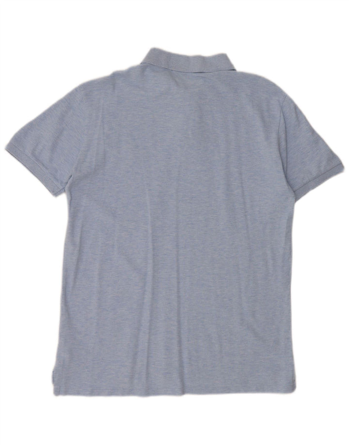 POLO RALPH LAUREN Cămașă polo slim pentru bărbați, bumbac cu pete albastre mari