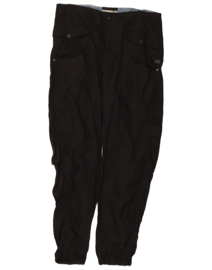 G-Star Pantaloni de jogging pentru femei Cargo W28 L27 Lyocell negru