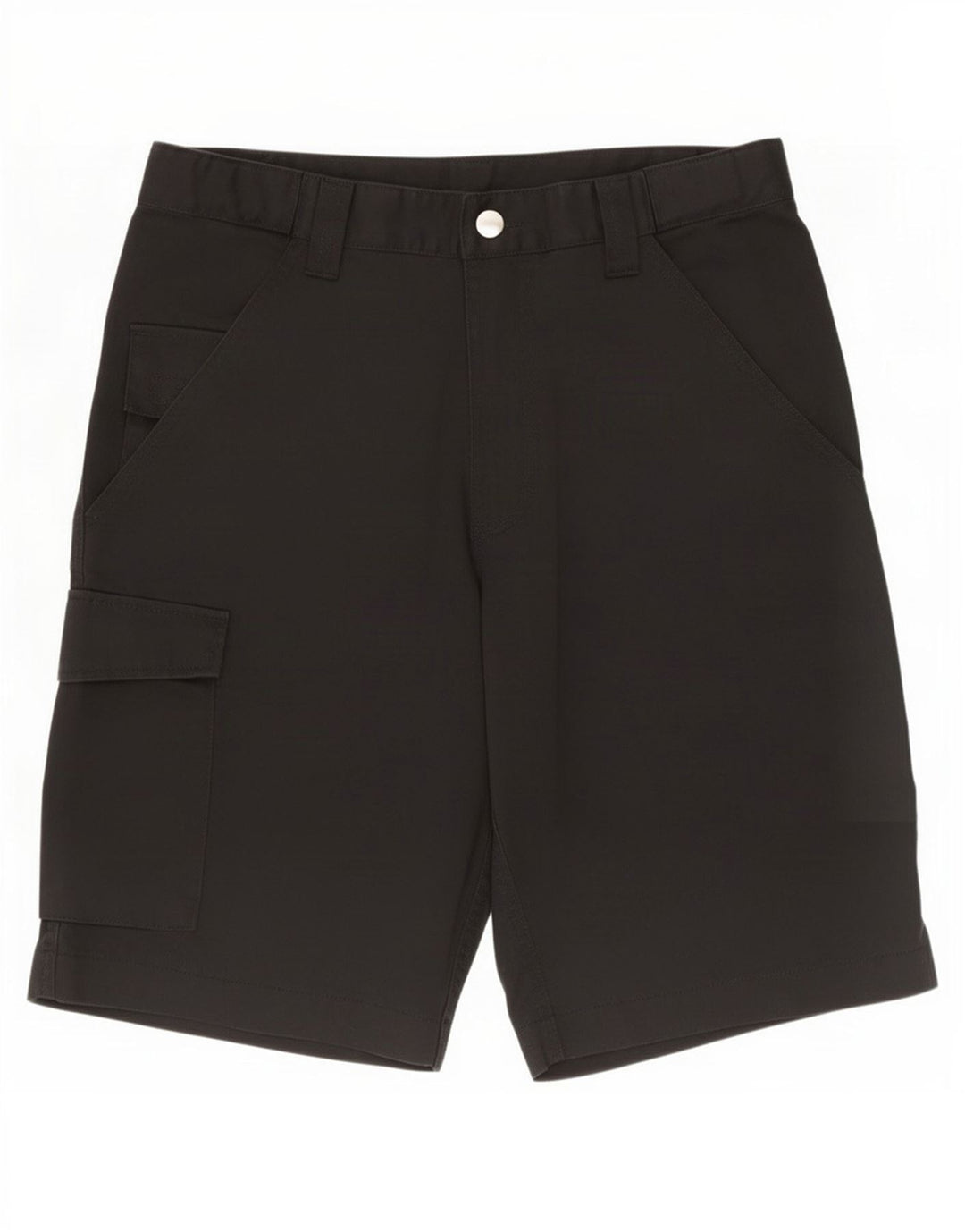 Pantaloni scurți cargo Russell Athletic pentru bărbați, medii W30, poliester negru