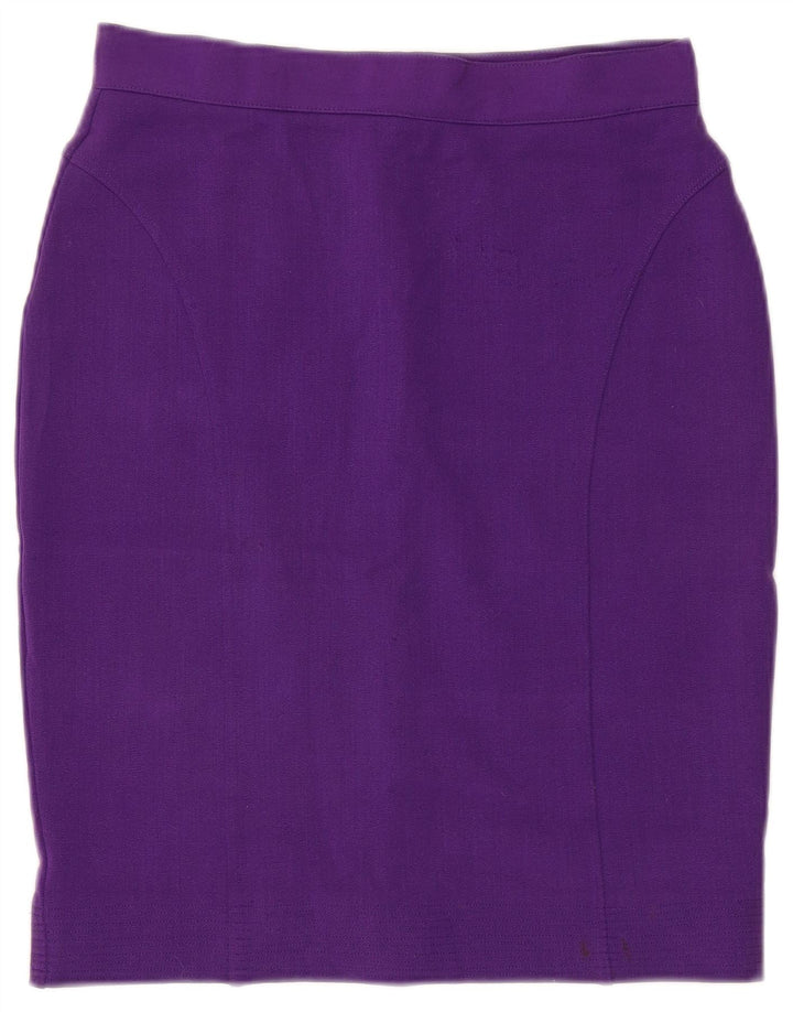 Fusta creion pentru femei Versace IT 46 Large W30 Violet
