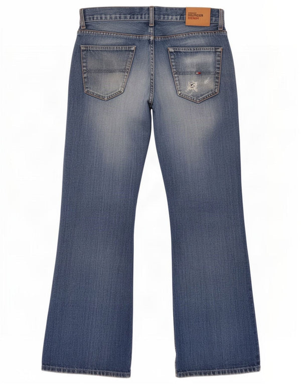 Blugi pentru bărbați Tommy Hilfiger Manhattan Bootcut W34 L32 Bumbac albastru