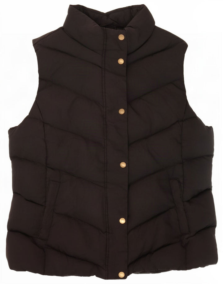 Gap Gilet căptușit pentru femei UK 16, mare, negru, poliester