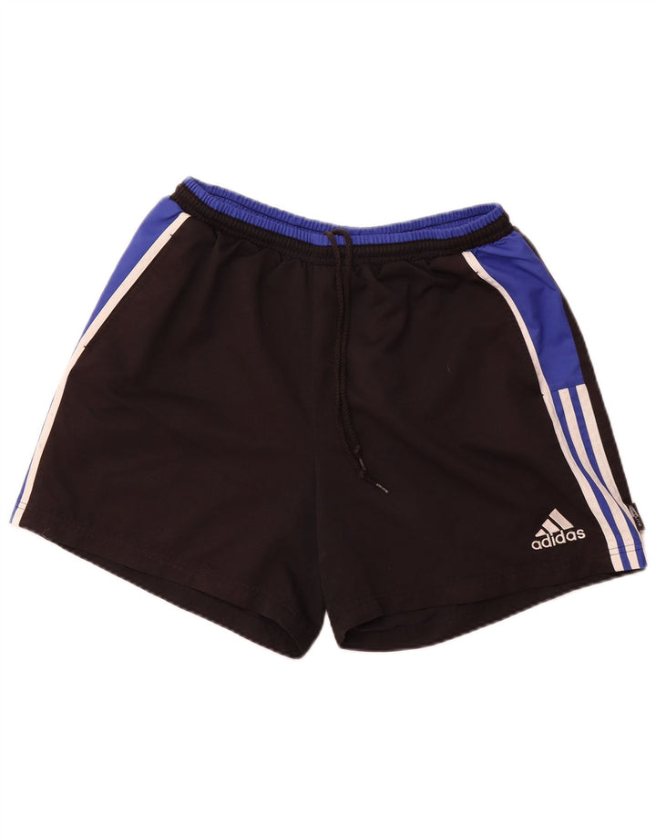 ADIDAS Mens Climalite Sport Shorts Large  Navy Blue Polyester