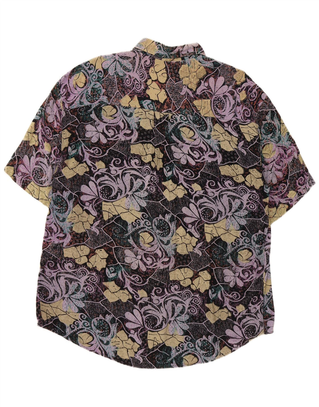 Cămașă cu mânecă scurtă pentru bărbați ORSO POETA, 2XL, multicoloră, viscoză cachetadă