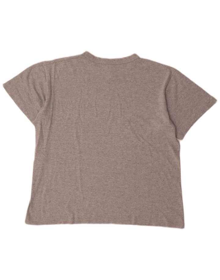 Tricou grafic pentru bărbați Champion Top mare gri acrilic