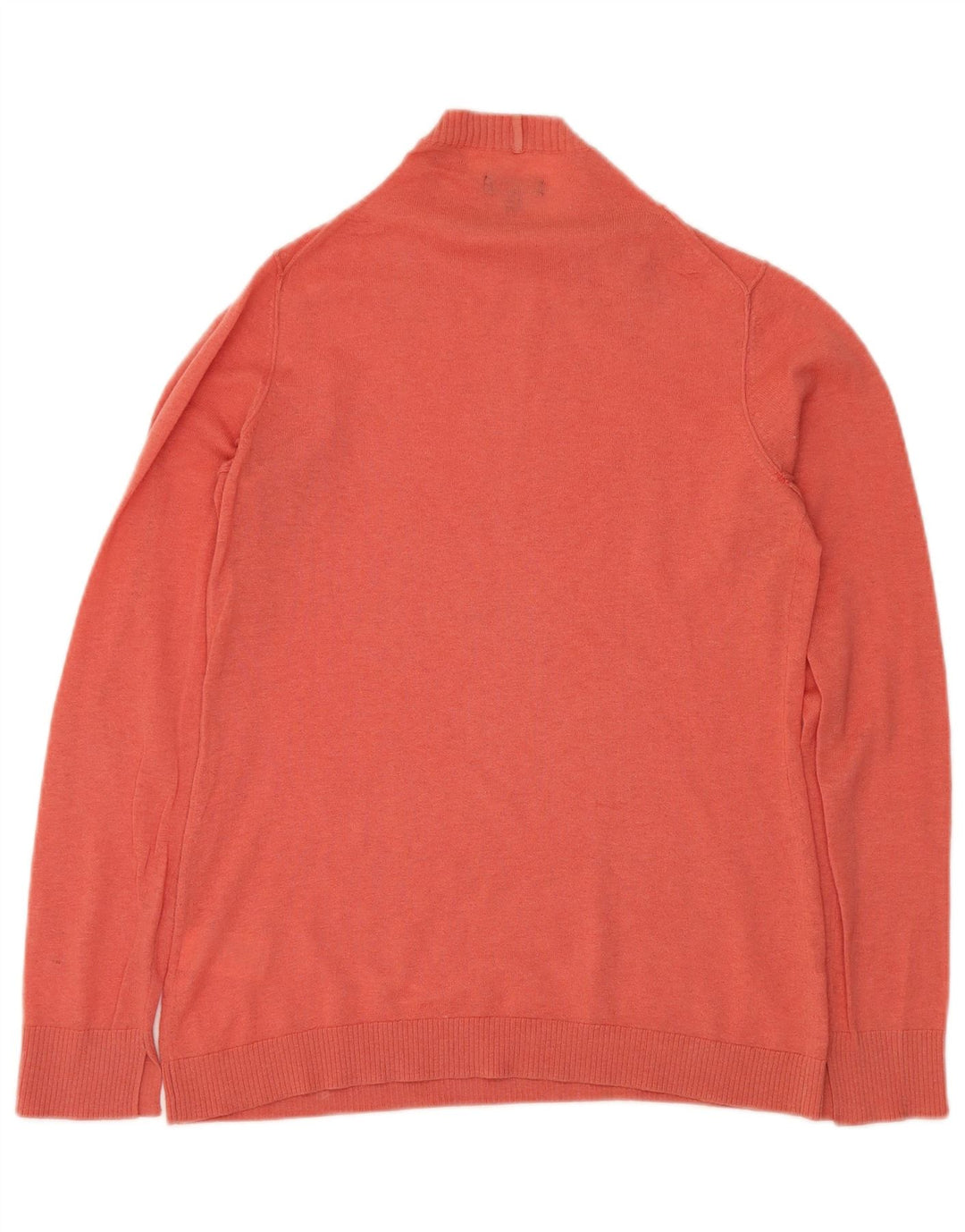 JIGSAW Pulover cu gât țestoasă pentru femei UK 12 Cașmir roz mediu