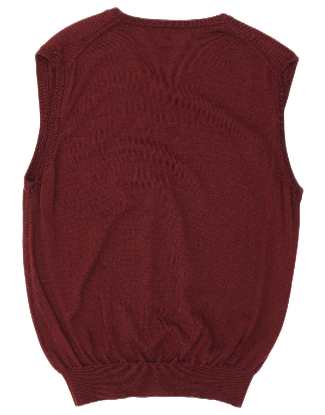 Vestă pentru bărbați Bugatti Tank Top UK 40 Medium Burgundy Lână virgină