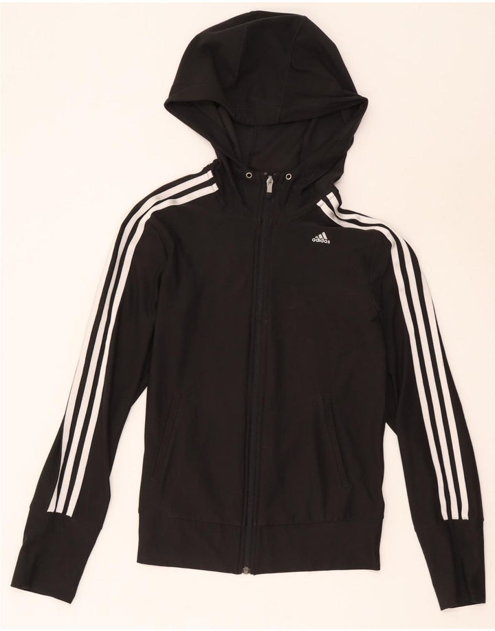 Jachetă de trening Climacool pentru femei Adidas UK 8/10 Small Black