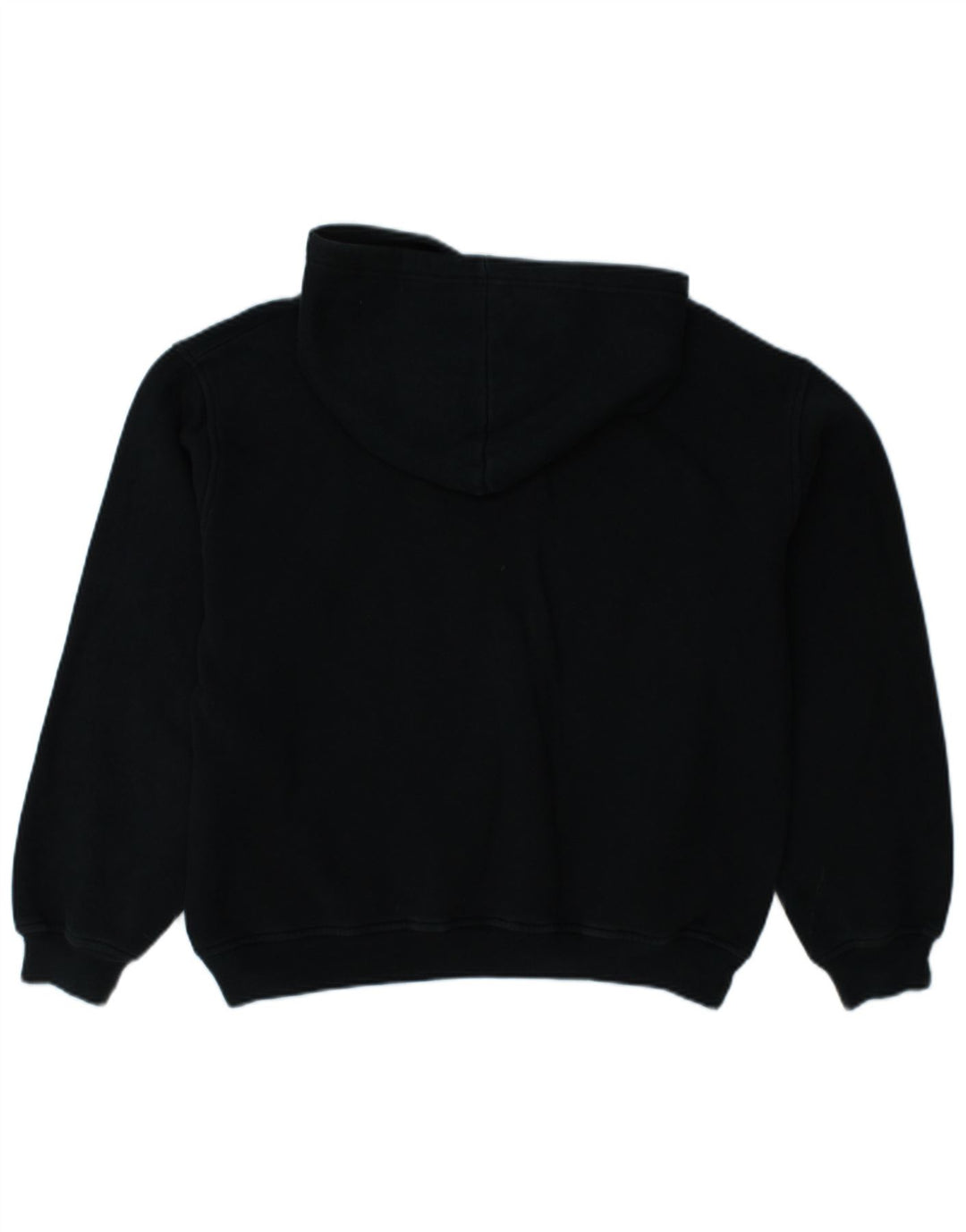 Pulover cu glugă cu grafic pentru femei ELLESSE UK 16 mare bumbac bleumarin