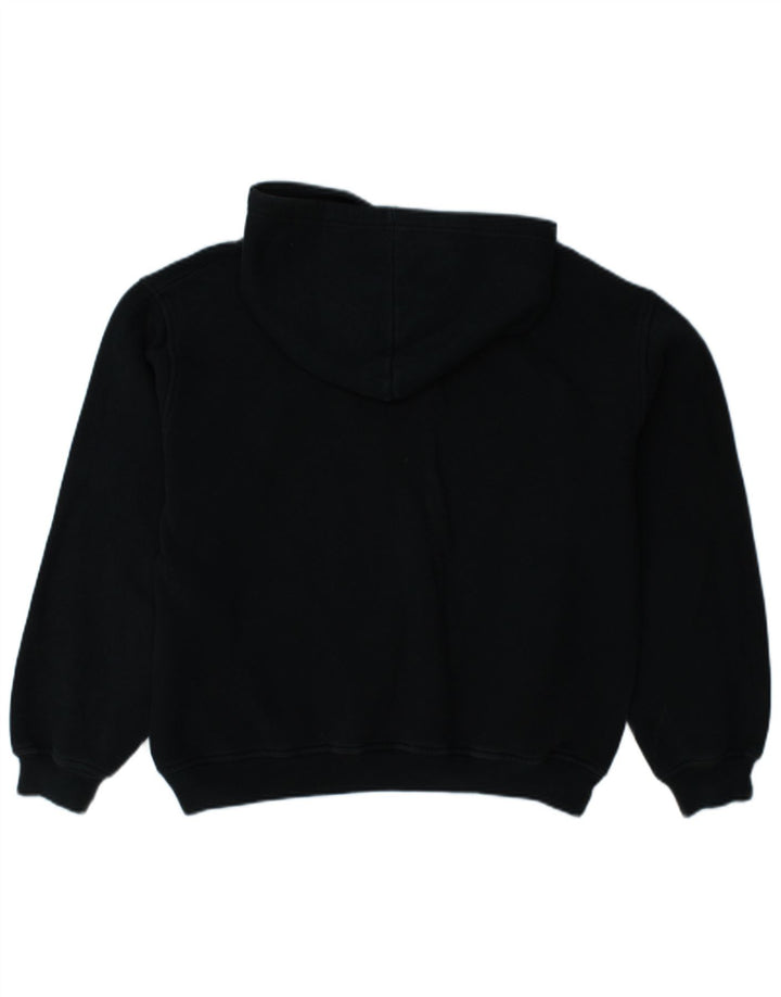 Pulover cu glugă cu grafic pentru femei ELLESSE UK 16 mare bumbac bleumarin