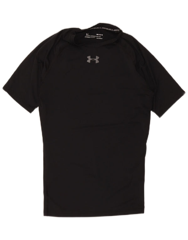 Tricou de compresie Under Armour pentru bărbați Top Medium Negru Poliester