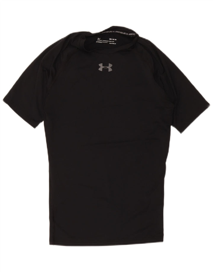 Tricou de compresie Under Armour pentru bărbați Top Medium Negru Poliester