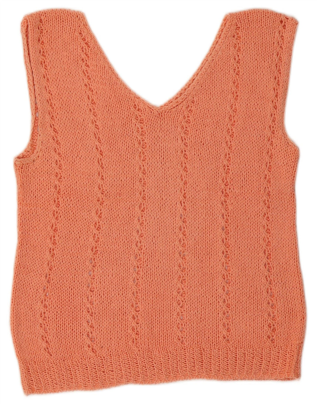 VINTAGE Femei Vest Tank Top UK 14 Medium Pink