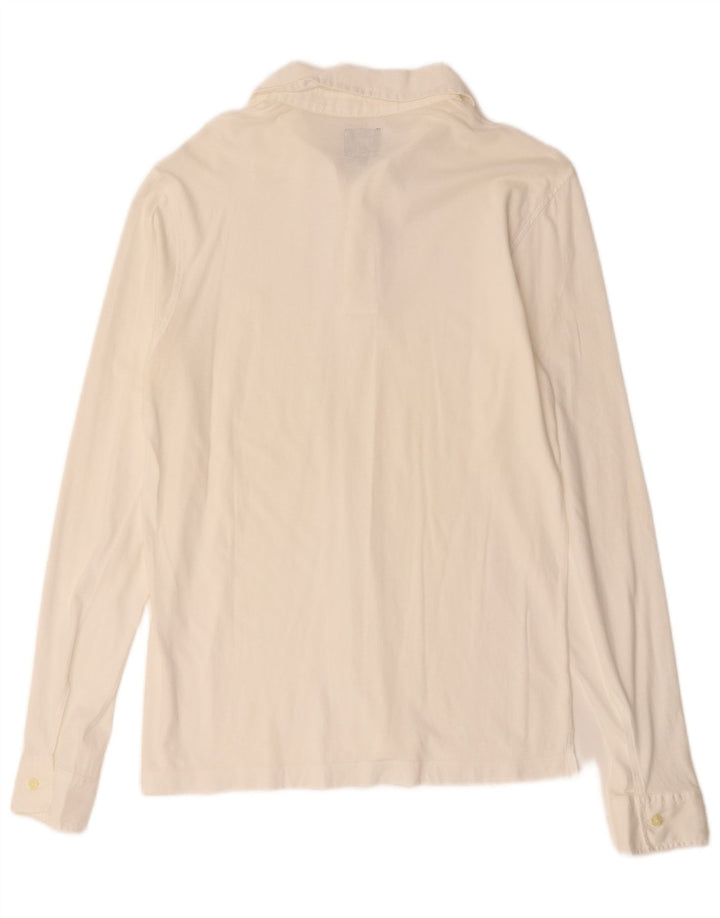 Cămașă pulover pentru bărbați Henry Cottons UK 14 Medium White