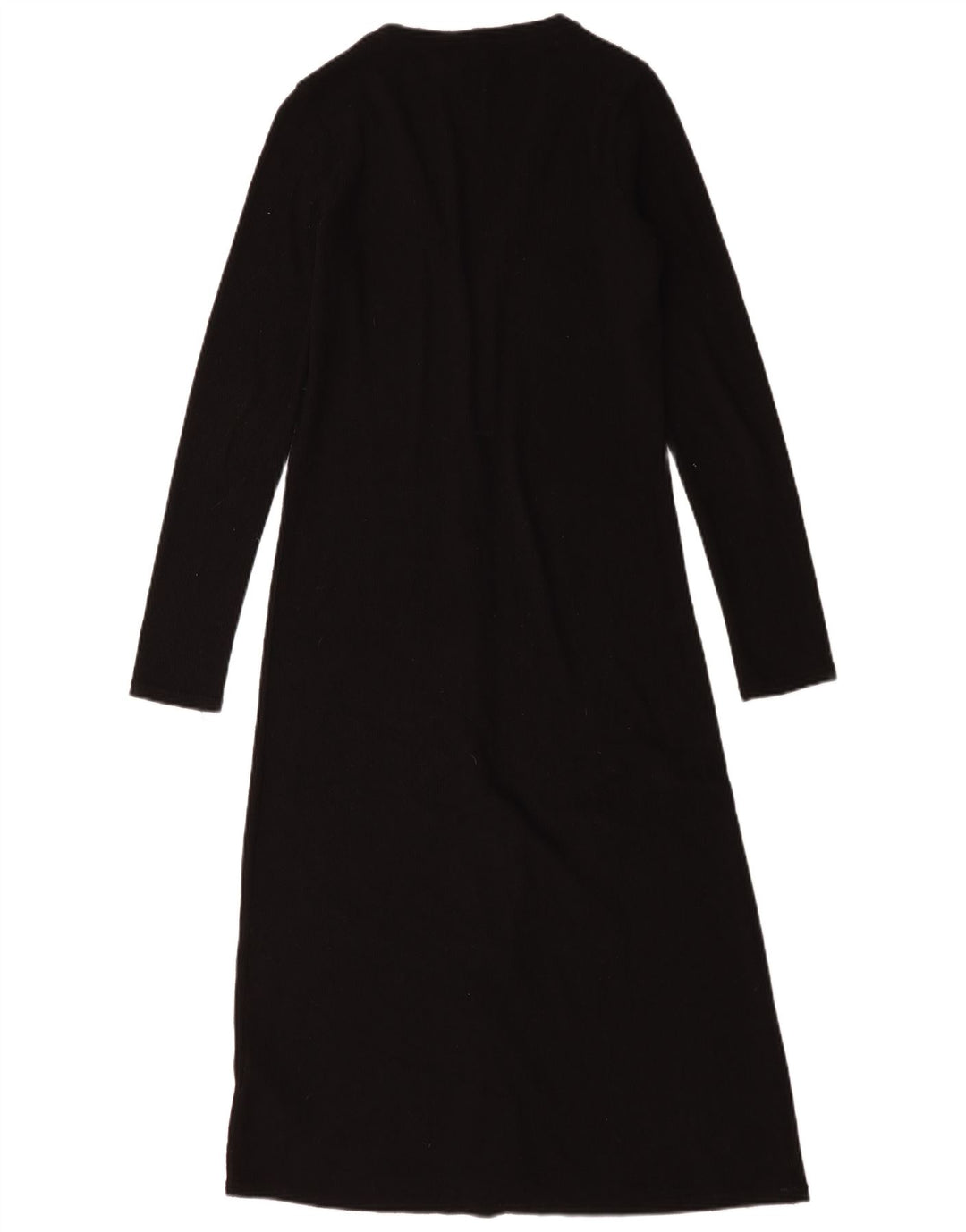 Pulover cardigan pentru femei Zara UK 10 Poliester negru mic