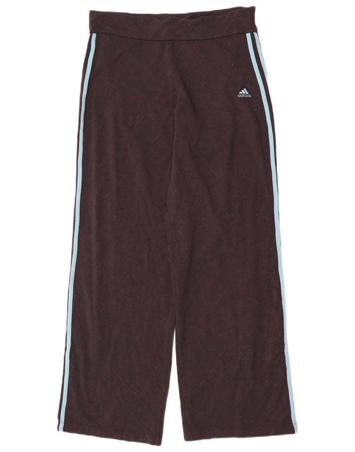 Pantaloni de trening ADIDAS pentru femei UK 18 XL Nylon negru