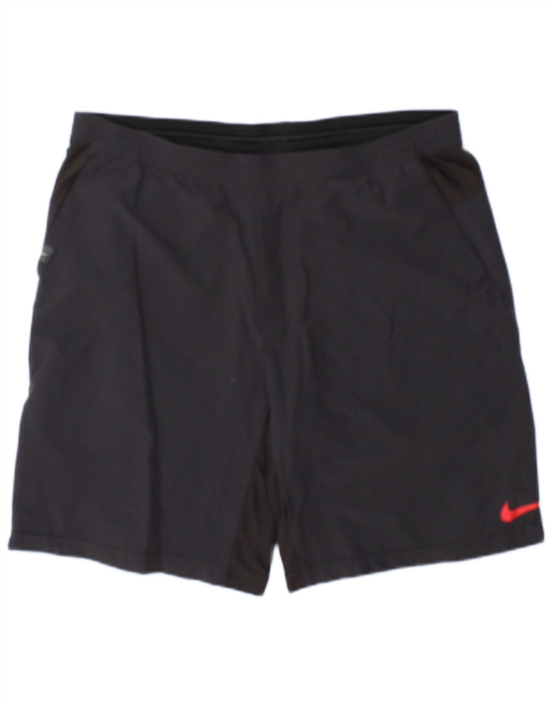 Pantaloni scurți sport Nike pentru bărbați, nailon, gri mediu