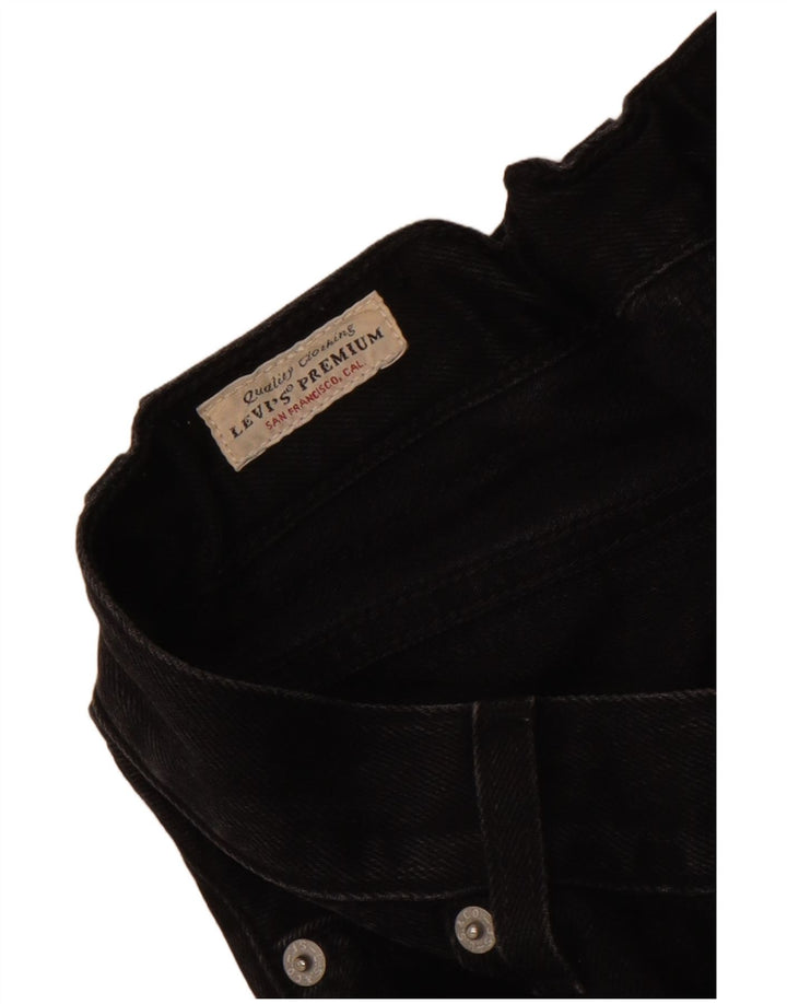 Blugi Levi's pentru femei cu picioare largi W26 L30 negri