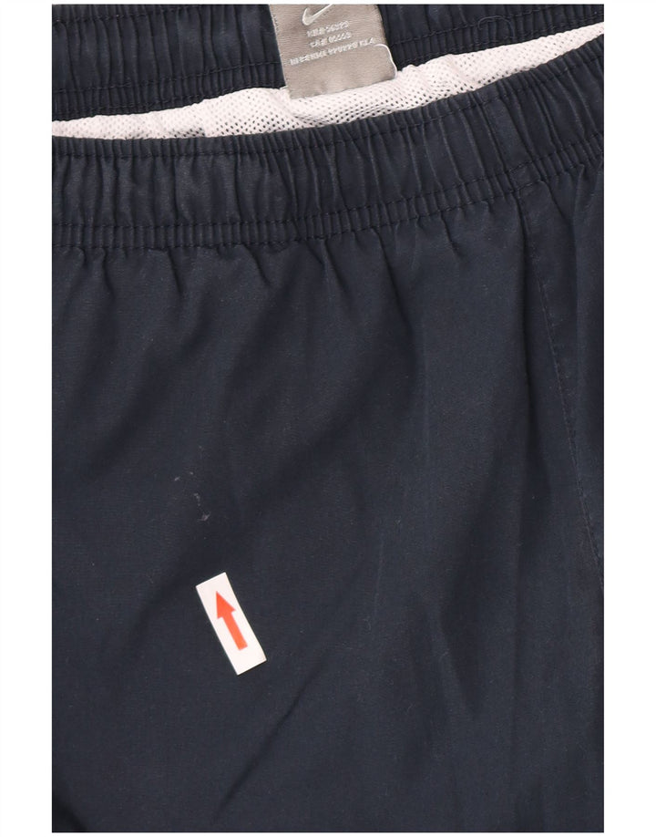 Pantaloni scurți sport Nike pentru bărbați XL, albastru bleumarin, poliester color bloc