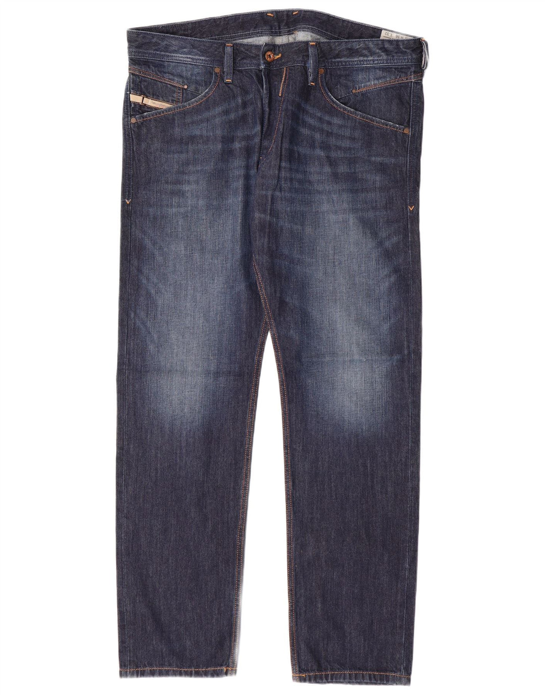 DIESEL Belther Regular Fit Blugi Slim Tapered pentru bărbați W36 L32 Bleumarin
