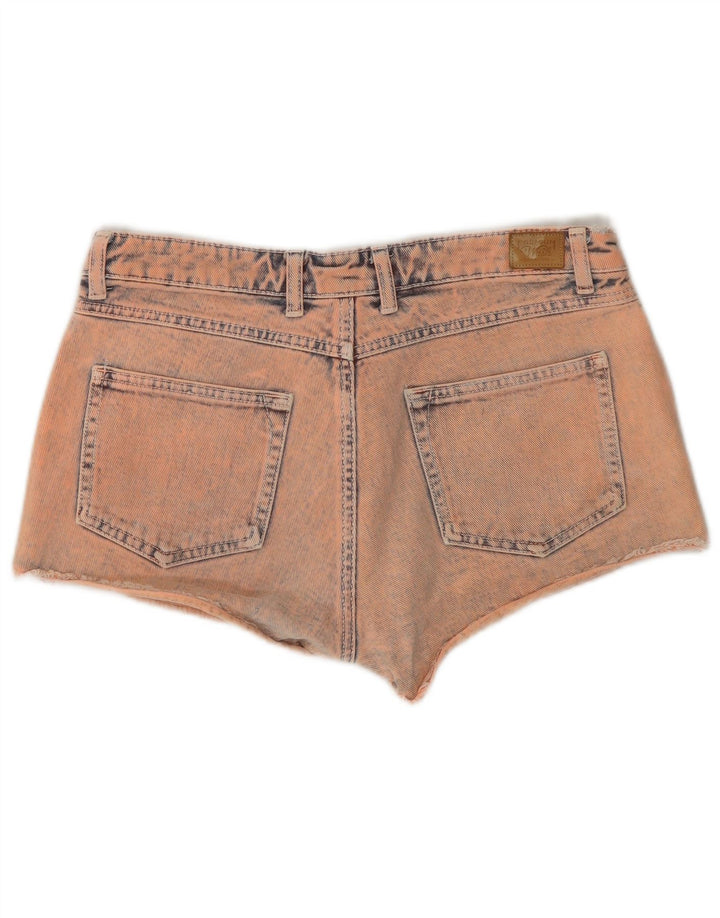 Pantaloni de damă Zara, din denim, învechiți, EU 40 Medium W30, roz