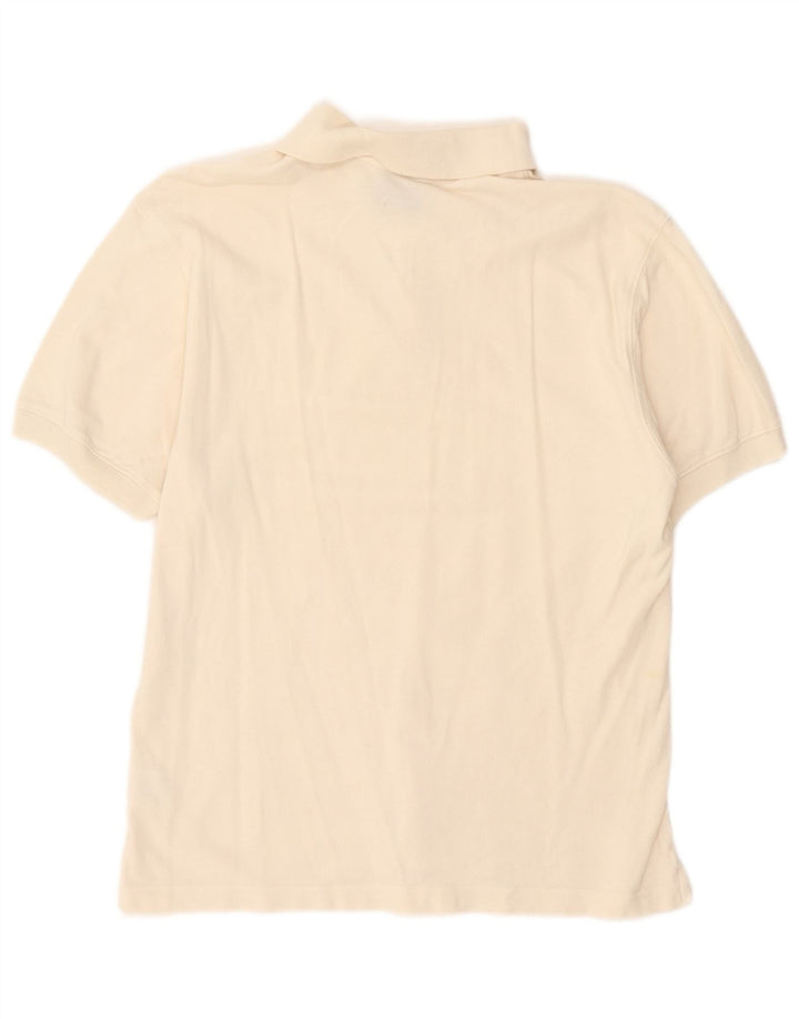 Tricou polo Champion pentru bărbați, mic din bumbac alb