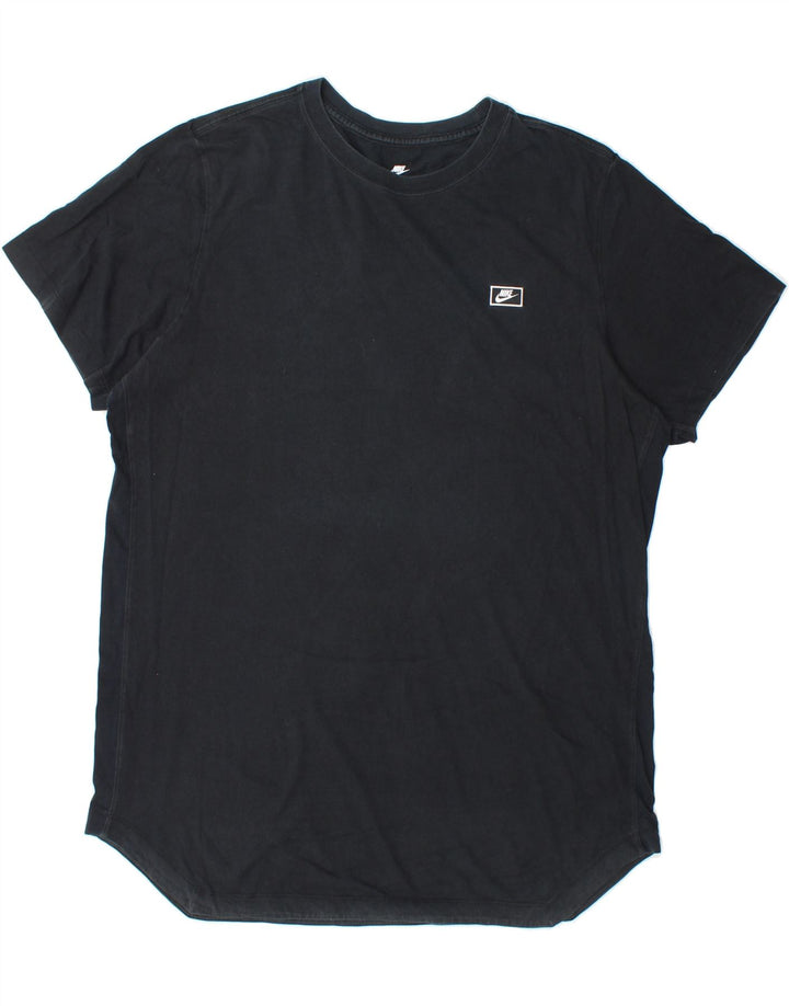 NIKE Mens T-Shirt Top XL Black Cotton Vintage Nike and Second-Hand Nike from Messina Hembry 