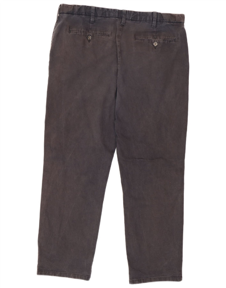 Pantaloni chino obișnuiți pentru bărbați Marks & Spencer L38 L29 Bumbac bleumarin