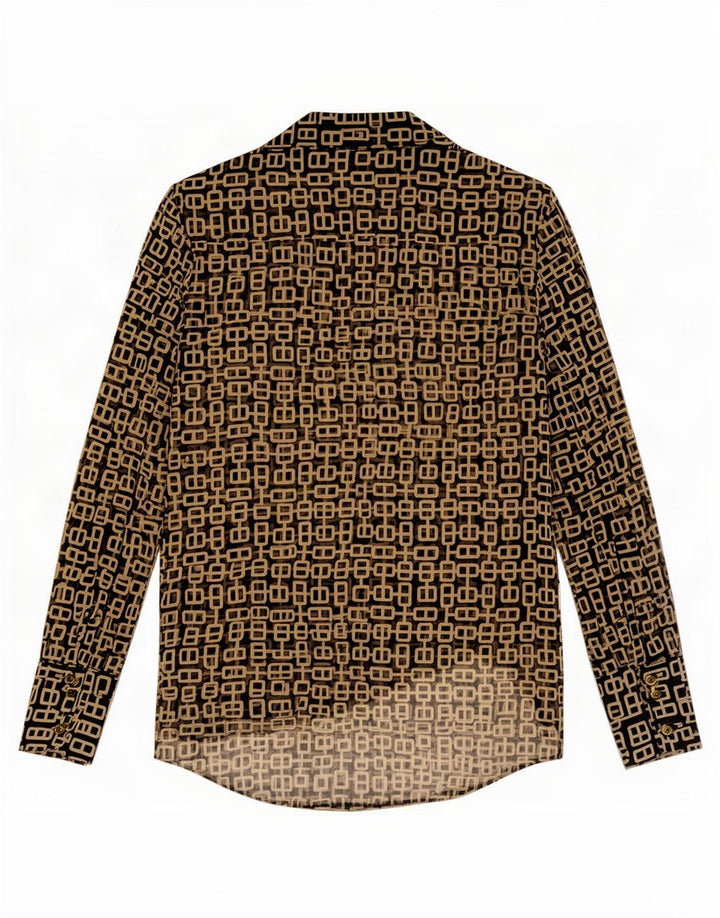 Cămașă Pulover pentru Damă Zara UK 6 XS Poliester Geometric Negru