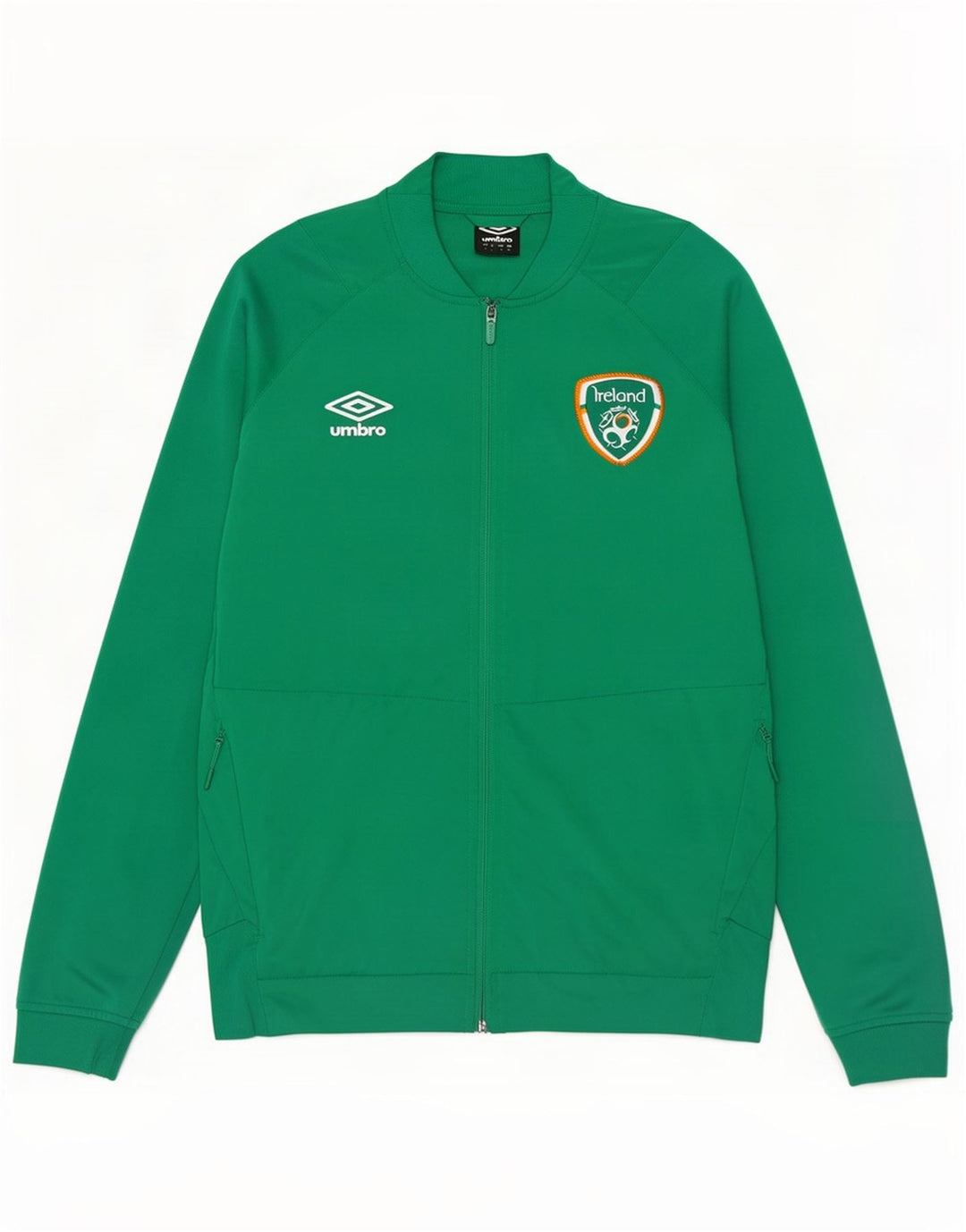 Jachetă de trening Umbro Irlanda pentru bărbați, mică, verde, poliester