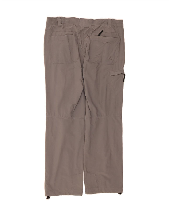 SCHOFFEL Womens Straight Cargo Trousers W36 L30 Grey Vintage Schoffel and Second-Hand Schoffel from Messina Hembry 