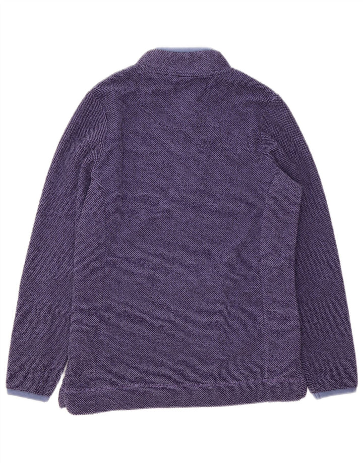 WEIRD FISH Jachetă de trening supradimensionată pentru femei UK 10 Small Purple