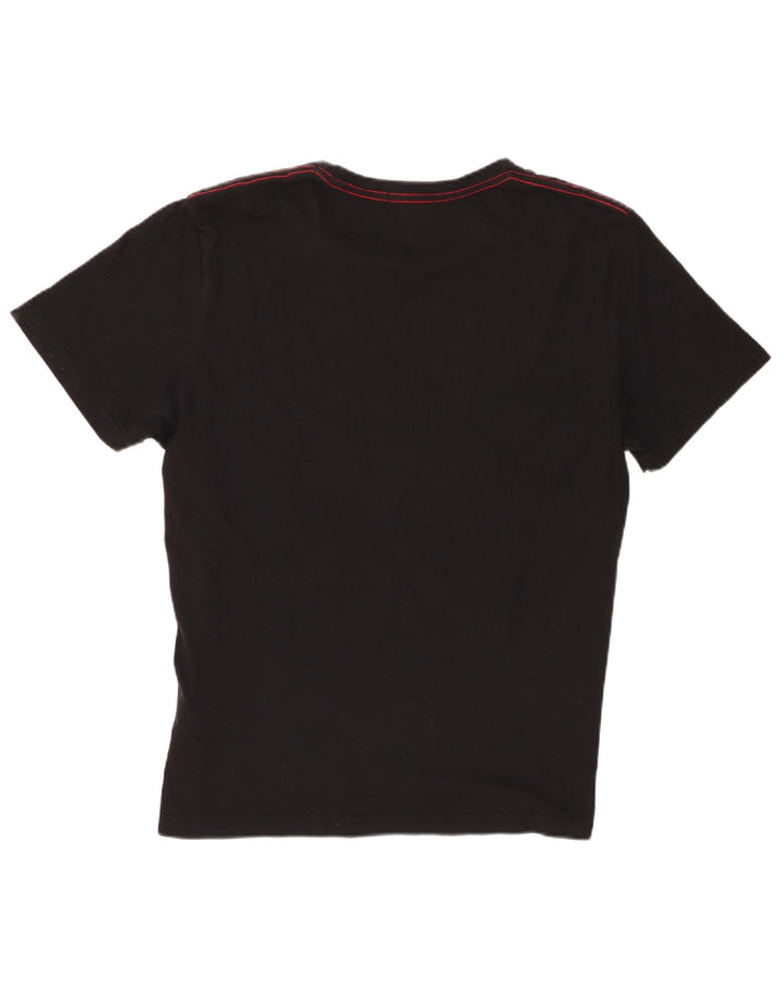 Tricou grafic Gant pentru bărbați Top 2XL bumbac negru