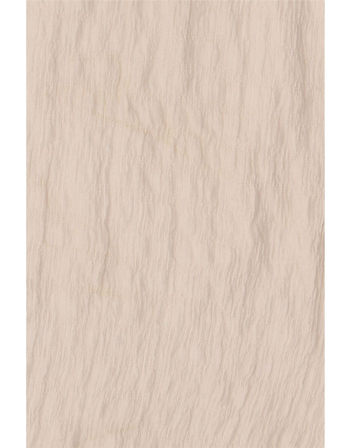 Rochie Cort Halter pentru femei Zara UK 14 Medium White