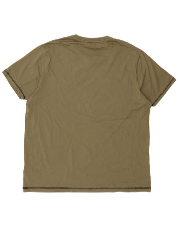 Tricou pentru bărbați Pinguin Top 3XL Bumbac verde