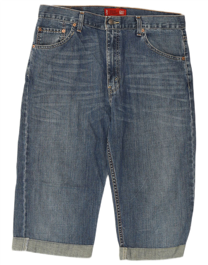 Pantaloni scurți Levi's 607 Regular Denim W34 Large Blue