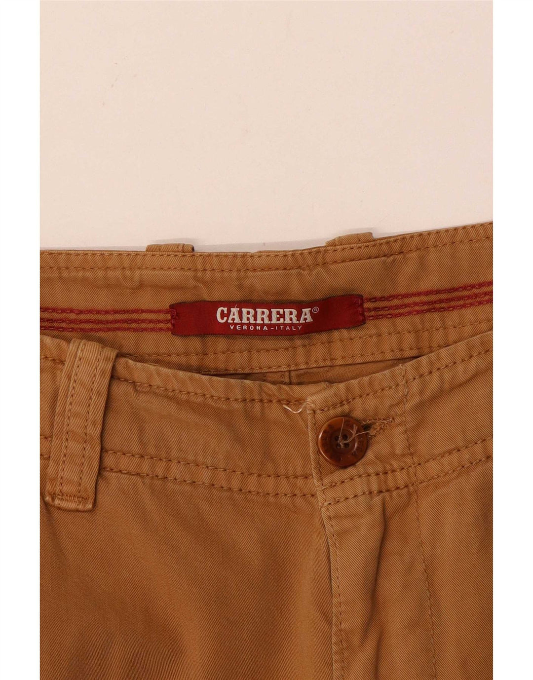 Pantaloni scurți cargo pentru bărbați Carrera W32 maro mediu