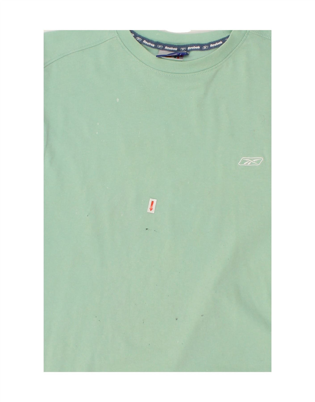 REEBOK Mens T-Shirt Top Large Green Cotton Vintage Reebok and Second-Hand Reebok from Messina Hembry 