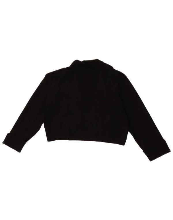Phase Eight Pulover cardigan Bolero pentru femei cu mâneci 3/4 UK 12 Medium Negru