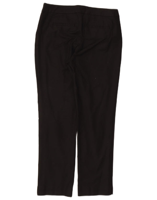 Pantaloni chino drepti pentru femei Boden UK 14 largeW32 L29 Bumbac negru