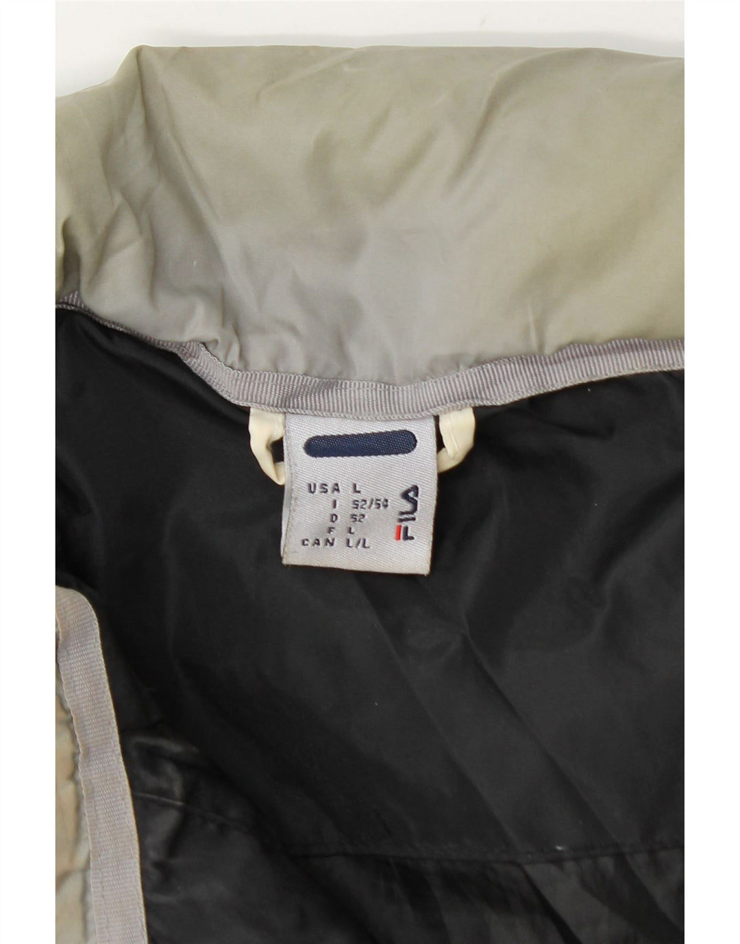 Jachetă căptușită pentru bărbați Fila UK 40, mare, negru, nailon color bloc