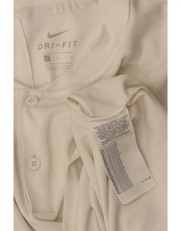 Tricou pentru bărbați Nike Top mare, alb, poliester