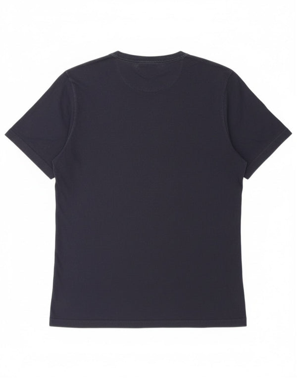 Tricou pentru bărbați Barbour Tailored Fit Top mare din bumbac bleumarin