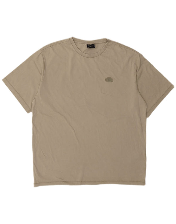Tricou grafic pentru bărbați The North Face Top Medium Beige Bumbac