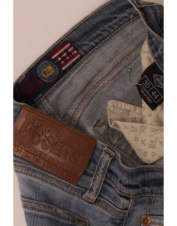 Blugi slim pentru femei Roy Rogers W30 L31 albastru