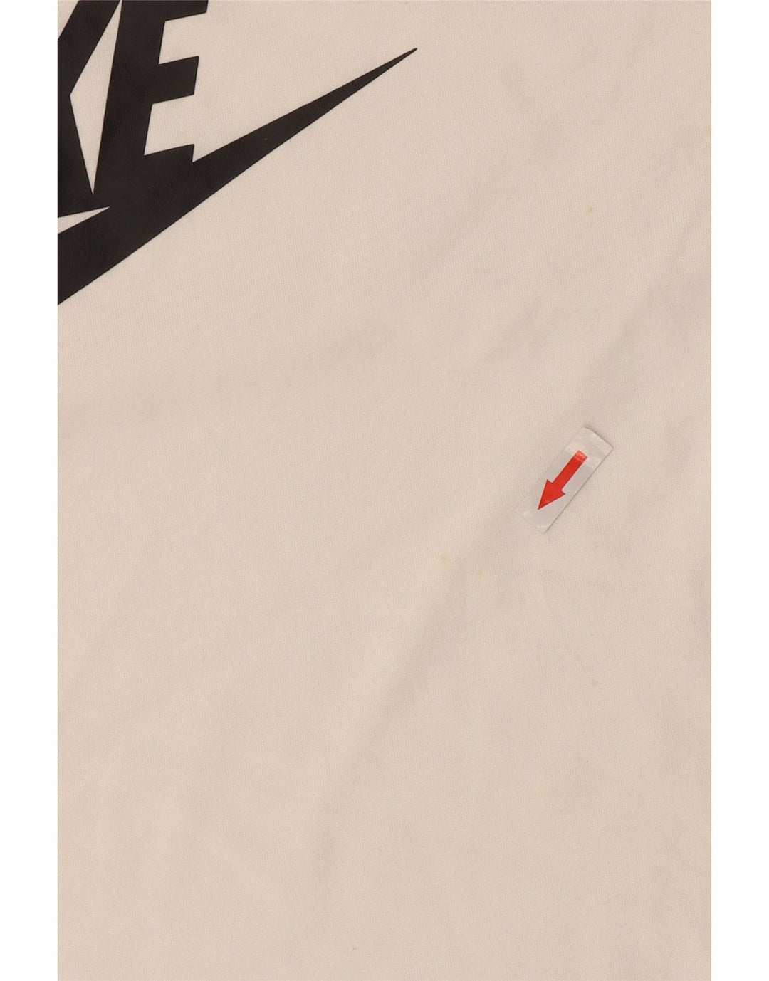 Top grafic pentru bărbați Nike cu mânecă lungă XL, bumbac alb