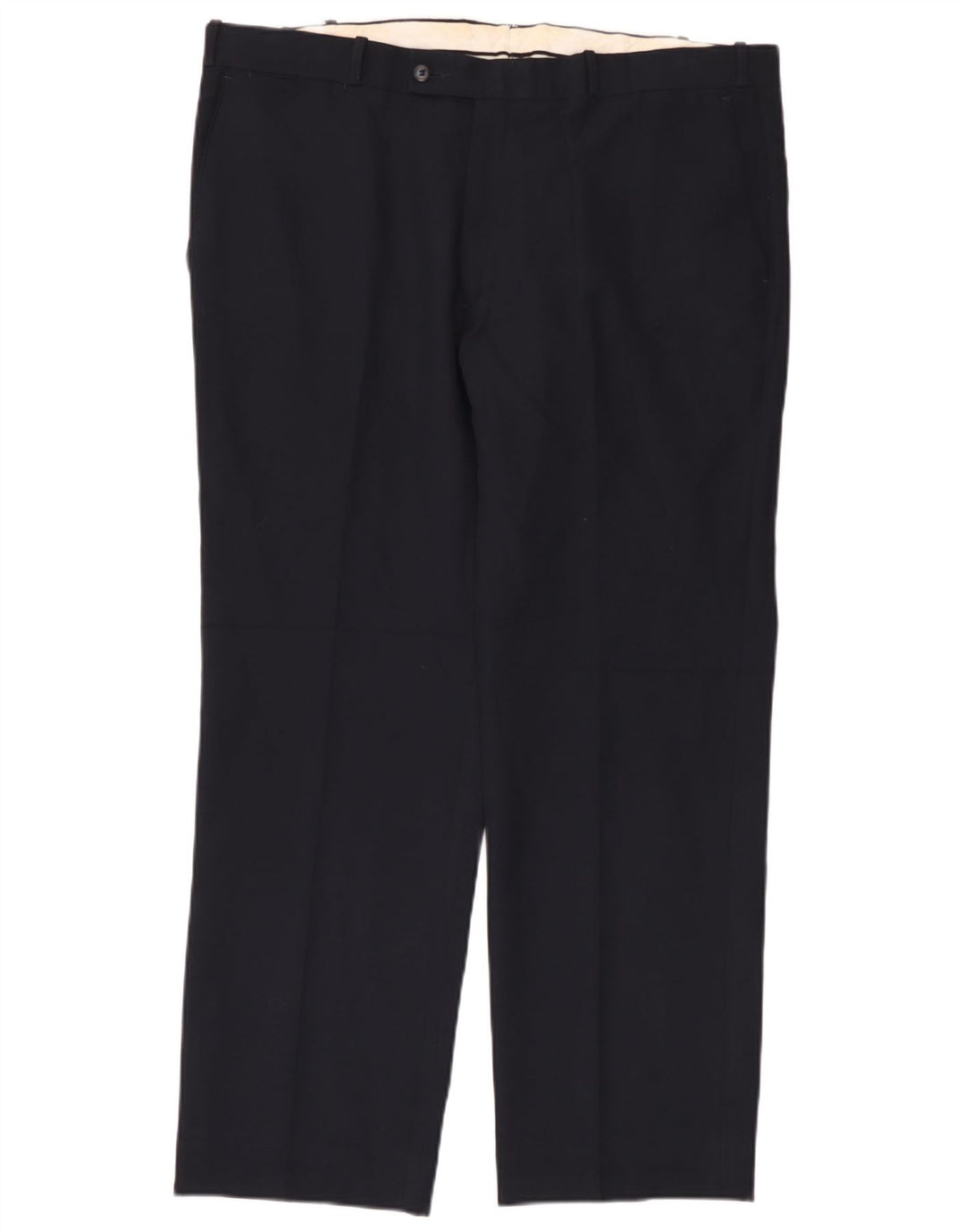 Farah Pantaloni drepți pentru bărbați L42 L33 Poliester bleumarin